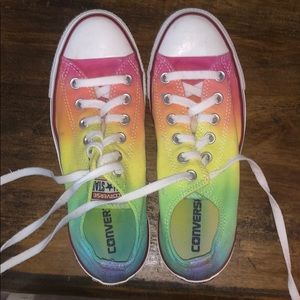 Tie dye converse